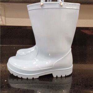 Kids Blue Rain Boots